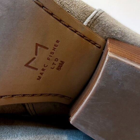 Marc Fisher Women's Teona Brown Suede Pointy Toe Ankle Boots Booties US Size 8.5 - Picture 10 of 10